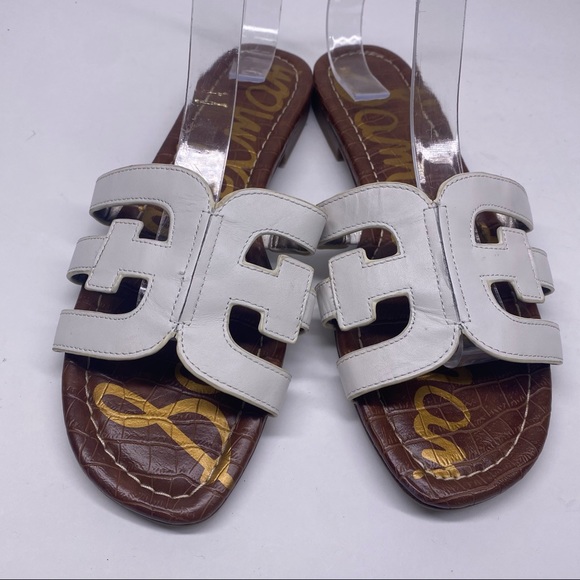 Sam Edelman White Bay Slide Sandal - Picture 3 of 6